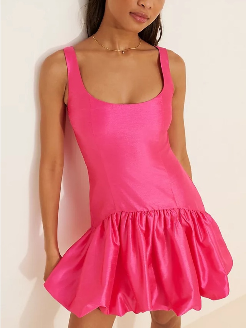 Hutch Drop Waist Bubble Mini Dress Summer Essential Coquette Girl Lowry